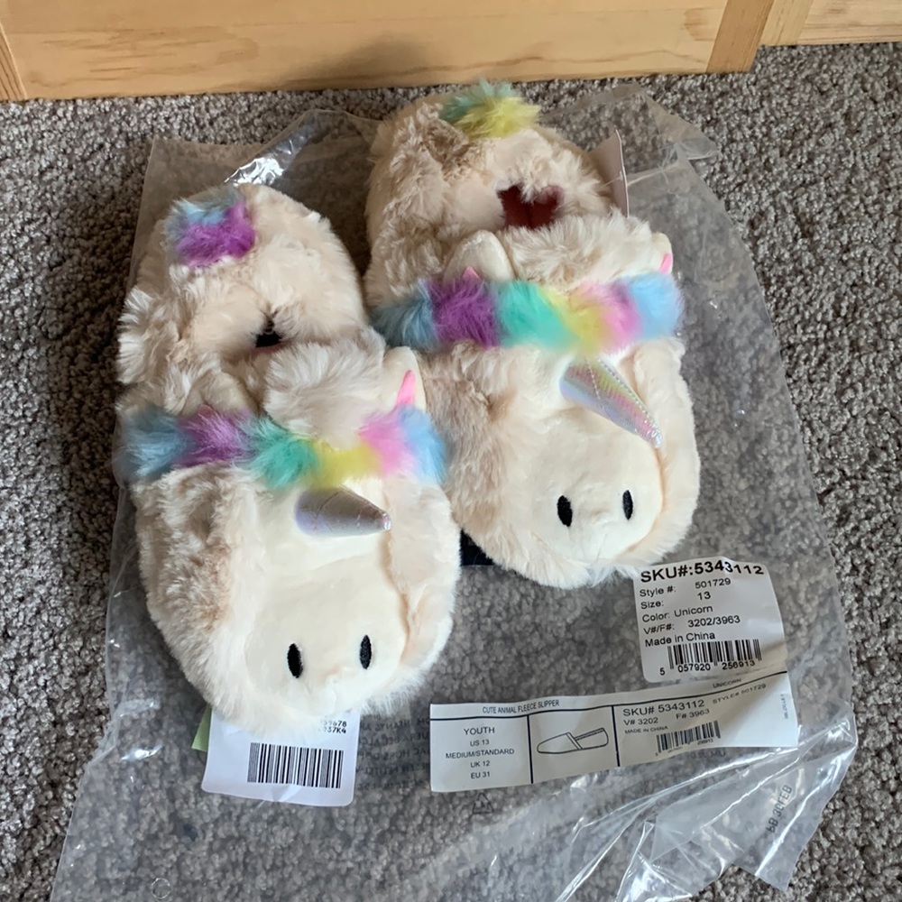 Brand new slippers